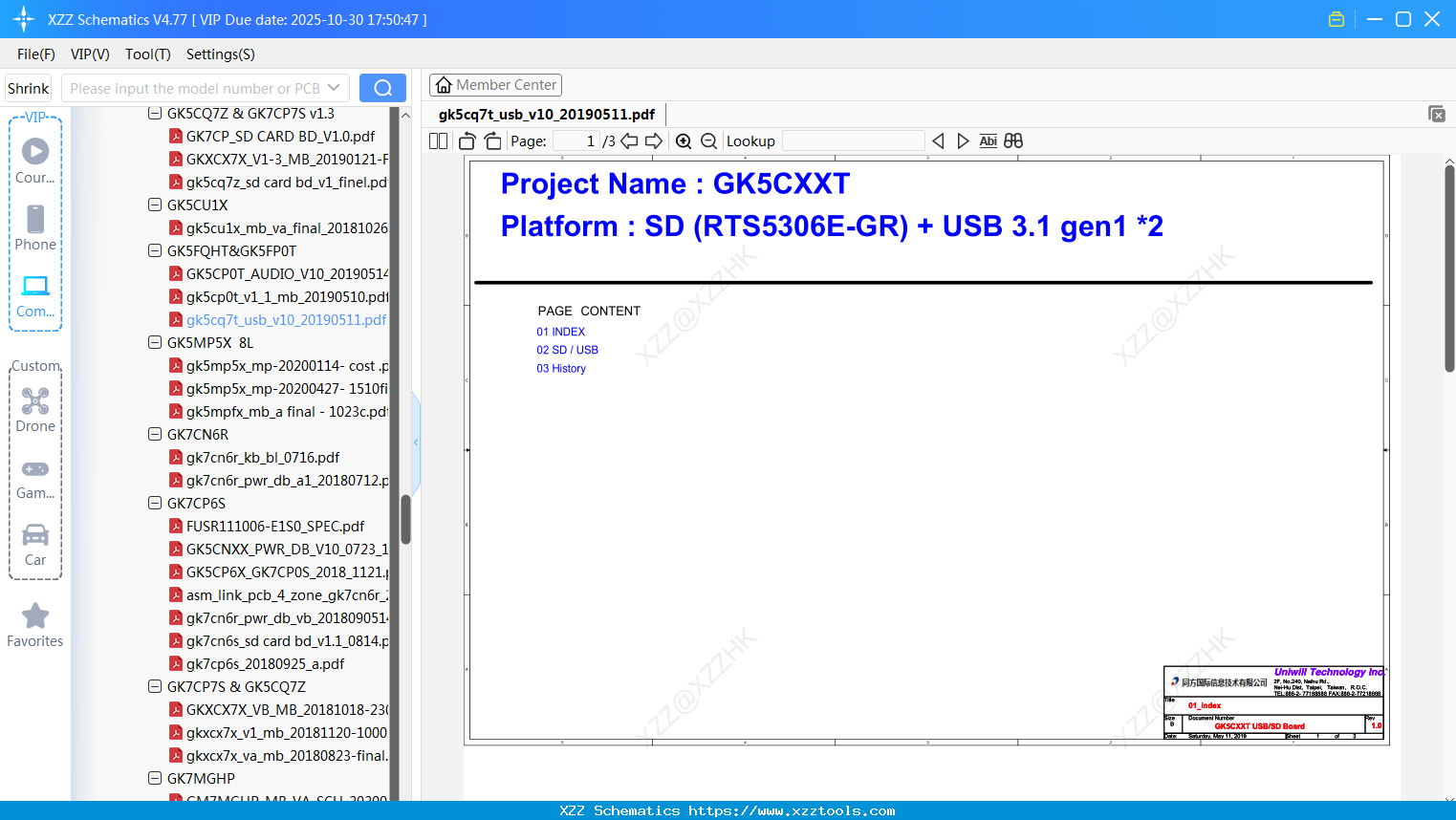 Laptop Mechrevo Gk5cq7t_usb_v10_20190511
